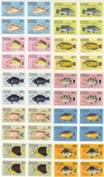 CREXT0111 SELLOS GRENADA Nº CAT 350-68 BLOQUES DE 4 XX SIN CHARNELA - Imagen 3