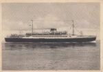 CRCAR196 TARJETA POSTAL DEL BARCO NEPTUNIA DE VILLAFRANCO DE LOS BARRIOS A SEVILLA CON SELLOS Nº 817 -2- CENSURA MILITAR DE VILL - Imagen 2