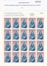 CRSEXT0526 SELLOS LIECHTENSTEIN Minipliego completo de 20 unidades de la serie Yvert nº 418/21 - Imagen 3