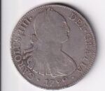 CRBAN980 MONEDA ESPAÑA 8 REALES CARLOS IV 1799 FM MEXICO - Imagen 3