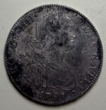 CRCAP005 MONEDA ESPAÑA CARLOS IV 8 REALES 1791 MEXICO FM - Imagen 3