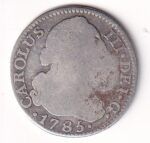 CRCAP072 MONEDA ESPAÑA CARLOS III 2 REALES 1785 MADRID DV PLATA - Imagen 3