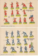 L025 LOTE DE 16 RECORTABLES DE EPOCA EN PERFECTO ESTADO Y TODOS DIFERENTES - Imagen 4