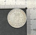 CRE4819 MONEDA ESPAÑA GOBIERNO PROVISIONAL 50 CENTIMOS 1869 SN M MADRID - Imagen 4