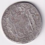 CRBAN442 MONEDA ESPAÑA CARLOS III 8 REALES 1789 MEXICO RESELLO CHINO - Imagen 4