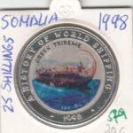 CR0579 MONEDA SOMALIA 25 SHILLINES 1998 20