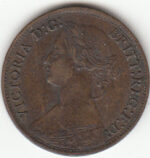 CR0637 MONEDA GRAN BRETAÑA 0,5 PENNY 1864 15