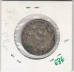 CR0686 MONEDA PORTUGAL PLATA 5 ESCUDOS 1932 35 - Imagen 2