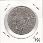 CR0794 MONEDA MEXICO 5 PESOS 1976 - Imagen 2