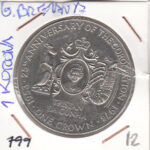 CR0799 MONEDA GRAN BRETAÑA 1 CORONA 1978 12