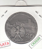CR2039 MONEDA POLONIA 20 ZLOTYCH 2002 PLATA - Imagen 2
