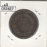 CR2427 MEDALLA FRANCIA EXP. UNIVERSAL 1878 PARIS - Imagen 2