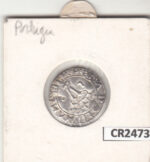 CR2473 MONEDA PORTUGAL JOAO II 1481-1495 1 VINTEM PLATA BO - Imagen 2