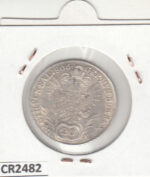CR2482 MONEDA AUSTRIA FRANCISCO II 20 KREUSER 1806 PLATA - Imagen 2