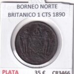 CR3466 MONEDA BORNEO DEL NORTE BRITANICO 1 CENTIMO 1890