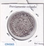 CR4365 MONEDA 1/4 THALER HUNGRIA CARLOS III 1740 - Imagen 2