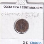 CR4435 MONEDA COSTA RICA 5 CENTIMOS 1979