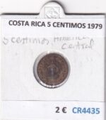 CR4435 MONEDA COSTA RICA 5 CENTIMOS 1979