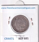 CR4471 MONEDA COLOMBIA 20 CENTAVOS 1938 5 GR PLATA - Imagen 2