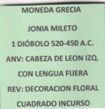 CR4520 MONEDA GRECIA 1 DIOBOLO VER DESCRIPCION EN FOTOS - Imagen 3