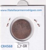 CR4568 MONEDA SUIZA 1/2 BATZEN  1791 VELLON - Imagen 2