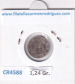 CR4588 MONEDA ITALIA DUCADO DE PARMA 1815 5 SOLDI MARIA LUISA PLATA - Imagen 2