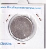 CR4594 MONEDA EGIPTO 50 PIASTRAS GAMAL ABDEL PLATA - Imagen 2