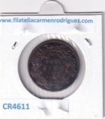 CR4611 MONEDA PORTUGAL 10 REIS 1886 - Imagen 2