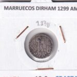 CR4674 MONEDA MARRUECOS DIRHAM 1299 AM PLATA