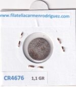 CR4676 MONEDA MARRUECOS MOULAY AL-HASAM I DIRHAM 1321 AM PLATA - Imagen 2
