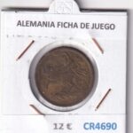 CR4690 MONEDA ALEMANIA FICHA DE JUEGO