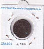 CR4691 MONEDA ARGENTINA 1 CENTAVO 1854 CONFEDERACION - Imagen 2