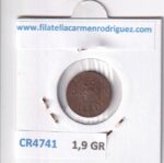 CR4741 MONEDA PAISES BAJOS WILLIANS I 1 CENTAVO 1875 - Imagen 2