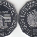 CR4788 MONEDA BOLIVIA 2 BOLIVIANOS 2025 SIN CIRCULAR