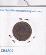 CR4802 MONEDA IMPERIO AUSTRIACO 1 KREUZER 1881 - Imagen 2
