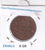 CR4813 MONEDA JERSEY 1/26 DE CHELIN 1851 COBRE - Imagen 2