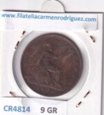 CR4814 MONEDA REINO UNIDO 1 PENIQUE 1876 - Imagen 2