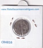 CR4816 MONEDA ARGENTINA 1 REAL 1848 CORDOBA PLATA - Imagen 2