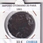 CR4818 MONEDA IMPERIO OTOMANO 20 PARA 1861