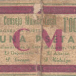CRBL0045 BILLETE LOCAL  VILLANUEVA DELA SERENA BC
