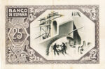CRBL0139 BILLETE ESPAÑA BILBAO 25 PESETAS 1937 MBC - Imagen 2