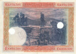CRBP0042 BILLETE ESPAÑA 100 PESETAS 1925 INUTILIZADO Y TROQUEL EBC - Imagen 2