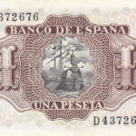 CRBS0056  BILLETE ESPAÑA 1 PESETA 1953 SERIE D SIN CIRCULAR