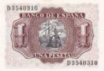 CRBS0056  BILLETE ESPAÑA 1 PESETA 1953 SERIE D SIN CIRCULAR - Imagen 2