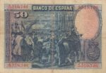 CRBS0145 BILLETE ESPAÑA 50 PESETAS 1928 MBC - Imagen 2