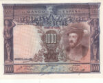 CRBS0875  BILLETE ESPAÑA 1000 PESETAS 1925 EBC+