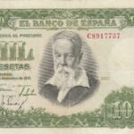 CRBS1193 BILLETE ESPAÑA 1000 PESETAS 1951 MBC