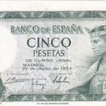 CRBS1571 BILLETE ESPAÑA 1 PESETA 1954 EBC+