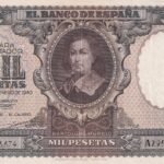 CRBS1925 BILLETE ESPAÑA 1000 PESETAS 1940 MBC+