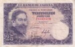 CRBS1960 BILLETE ESPAÑA 5 PESETAS 1945 SERIE P MBC